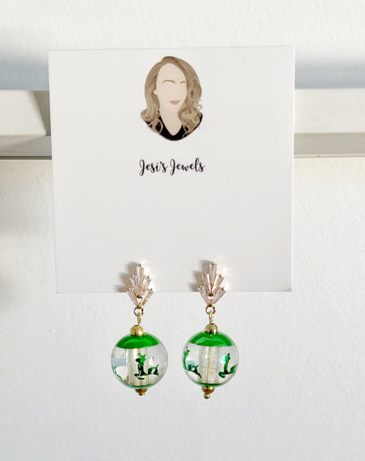 Green Ornament Baubles