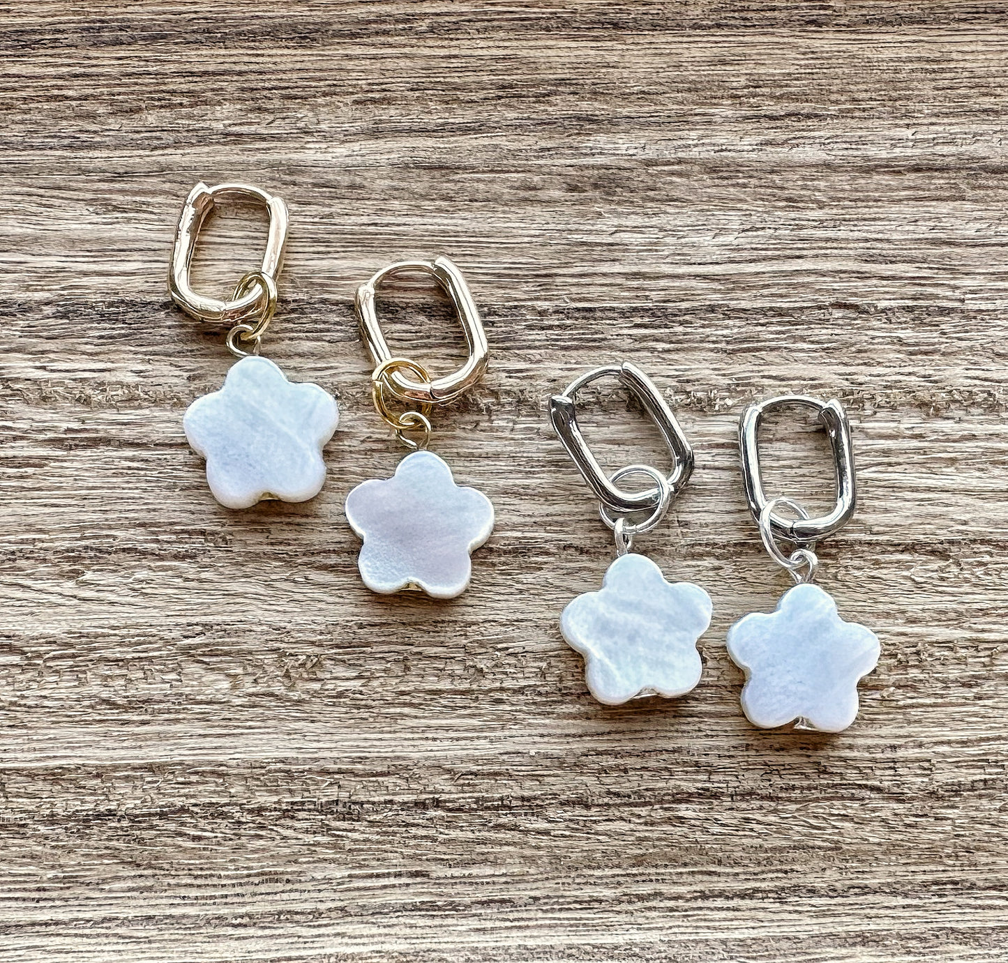 Mini Mother of Pearl Flowers